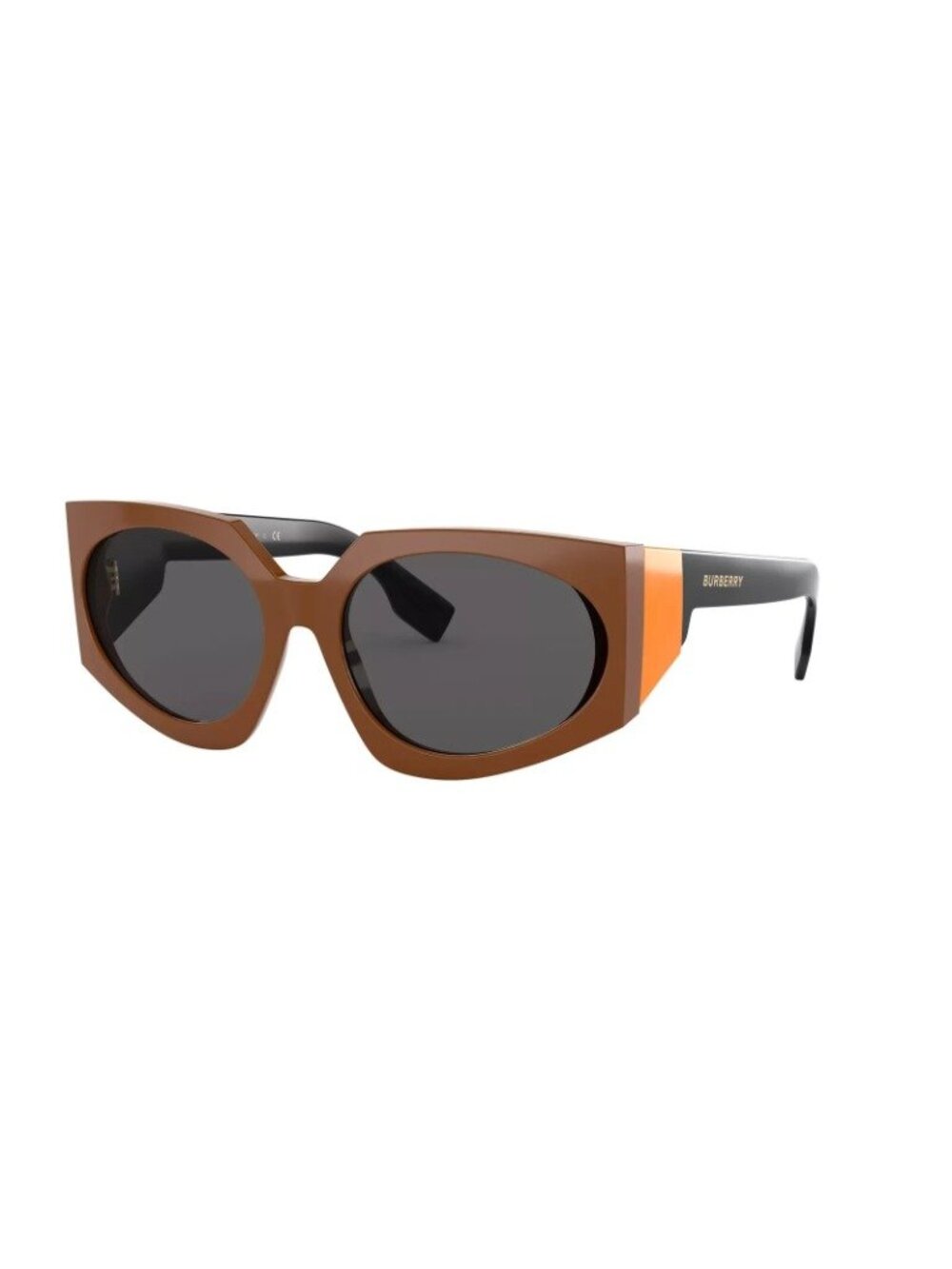 BURBERRY BE4306 384287 Juno Brown Grey 60 mm Women's Sunglasses